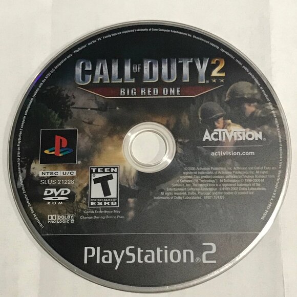 PS2 Call of Duty 2 Big Red One PlayStation 2 - Picture 1 of 2